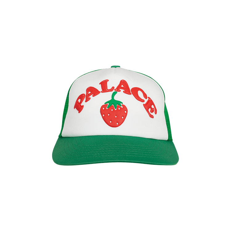 Palace Strawberry Trucker Hat 'Green'