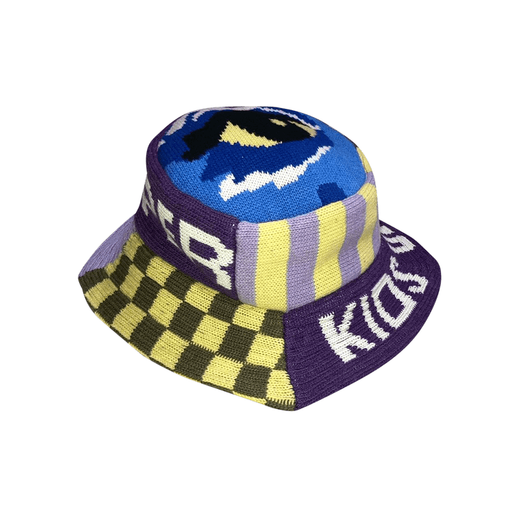 KidSuper Super Knit Bucket Hat 'Multicolor'