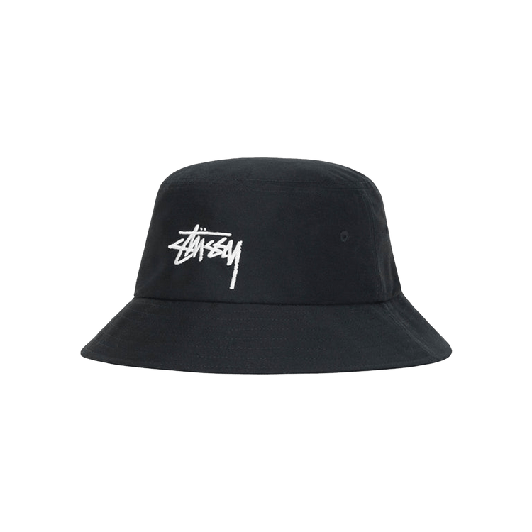 Stussy Big Stock Bucket Hat 'Black'