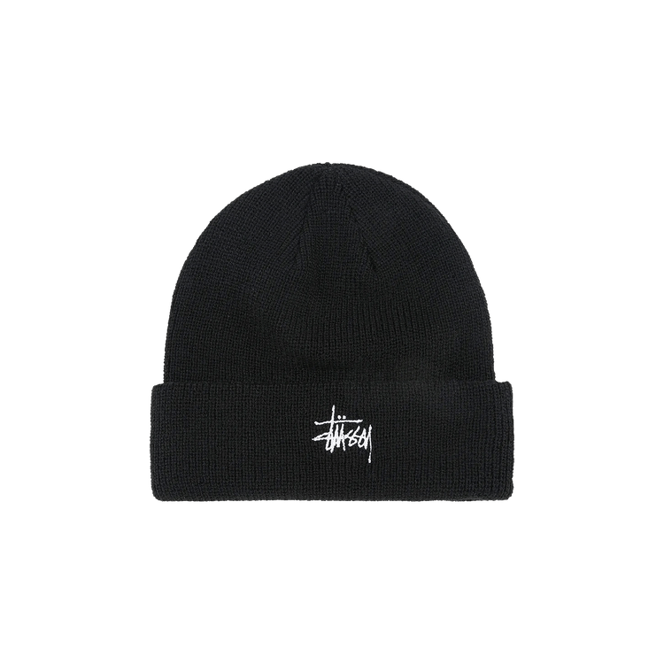 Stussy Basic Cuff Beanie 'Black'