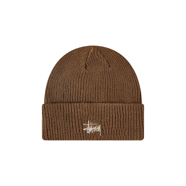 Stussy Basic Cuff Beanie 'Brown'