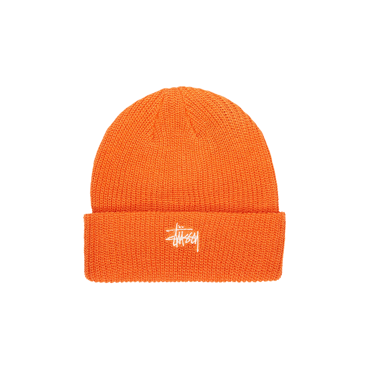 Stussy Basic Cuff Beanie 'Orange'