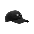 Balmain Cotton Cap 'Noir/Blanc'