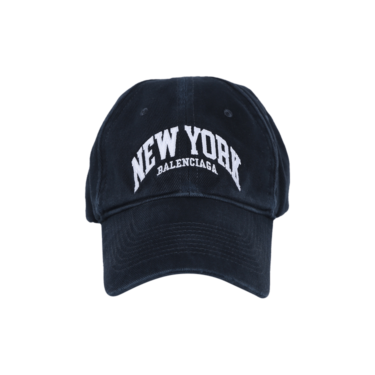 Balenciaga Ny City Cap 'Marine Blue/White'