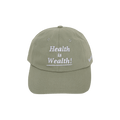 Sporty & Rich Health Is Wealth Hat 'Sea Green'