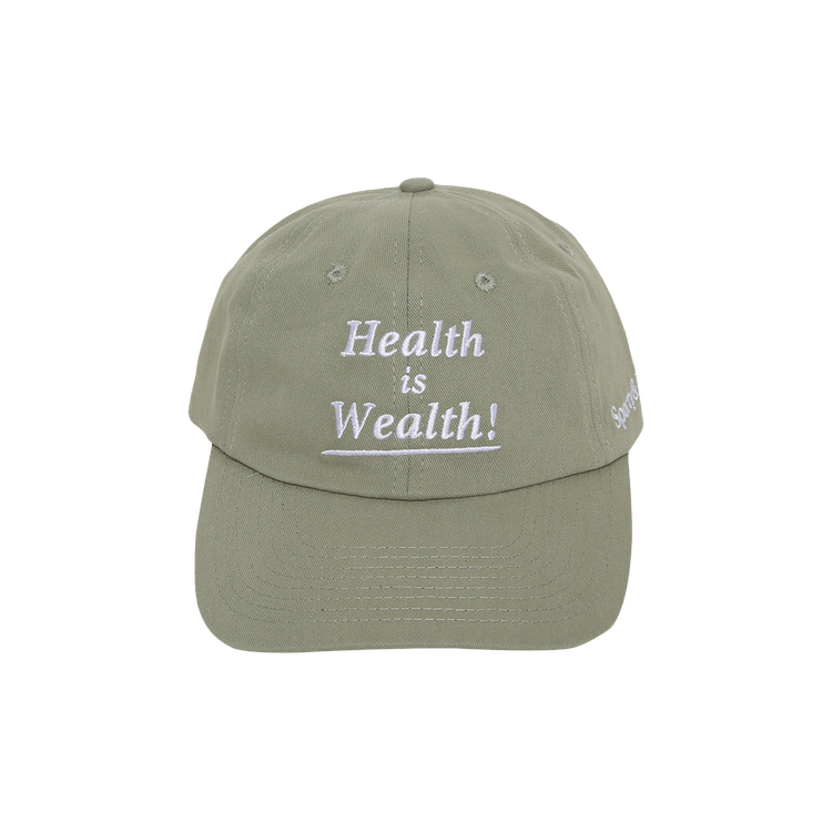 Sporty & Rich Health Is Wealth Hat 'Sea Green'