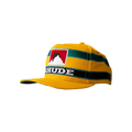 Rhude Ayrton Hat 'Yellow/Forest Green/Red'