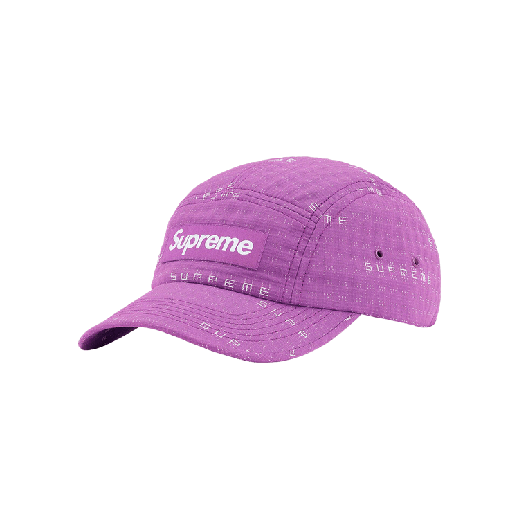 Supreme Stitch Jacquard Camp Cap 'Purple'