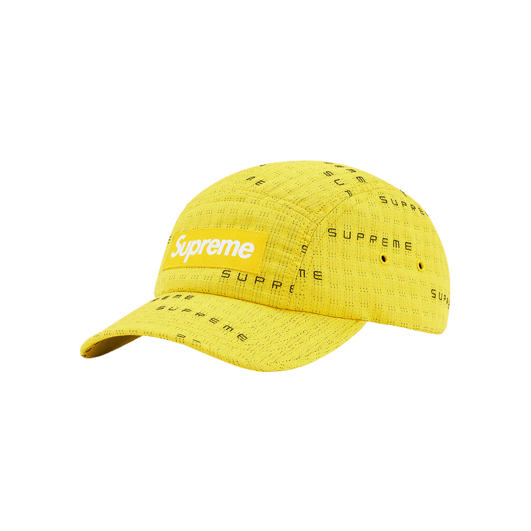 Supreme Stitch Jacquard Camp Cap 'Lemon'