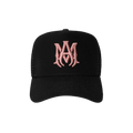 Amiri MA Trucker Hat 'Black/Peach'