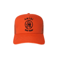 Amiri Zig Zag Trucker Hat 'Orange/Black'
