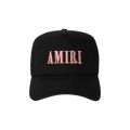 Amiri Core Logo Trucker Hat 'Black/Peach'