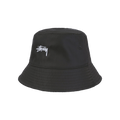 Stussy Satin Nylon Deep Bucket Hat 'Black'