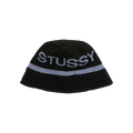 Stussy Jacquard Knit Bucket Hat 'Black'