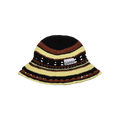 Ganni Cotton Crochet Bucket Hat 'Black'