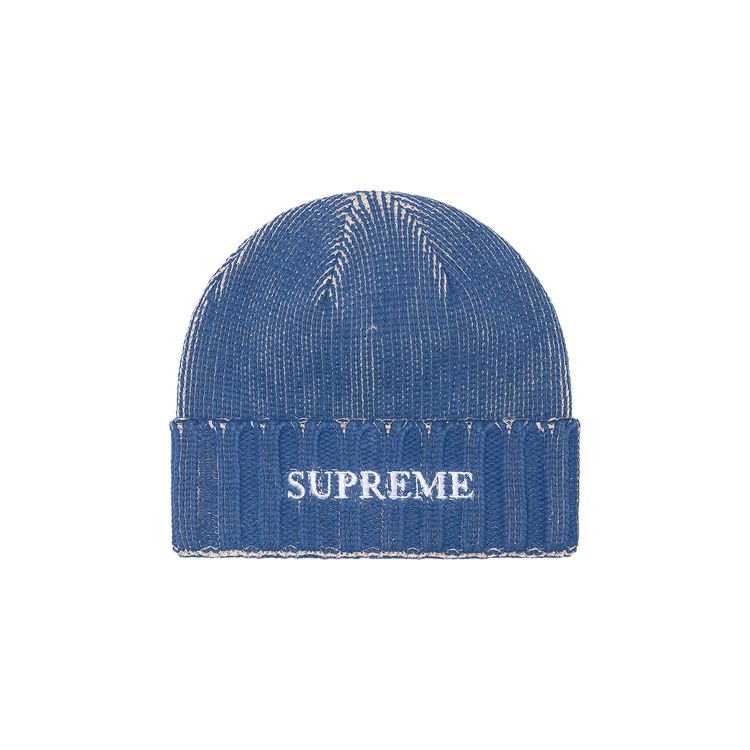 Supreme Overprint Beanie 'Blue'
