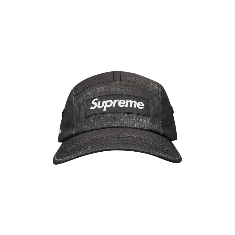 Supreme Coated Cordura Camp Cap 'Black'