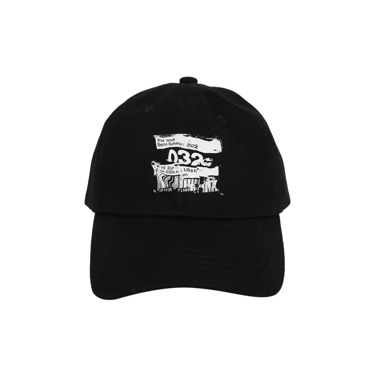 032C Barcode Cap 'Black'