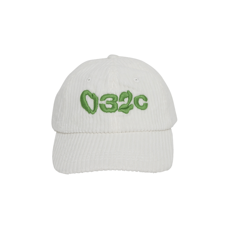 032C Glitch Logo Cap 'Natural White'