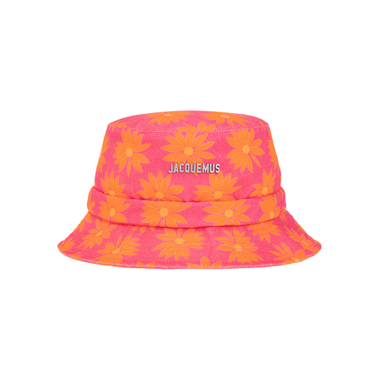 Jacquemus Le Bob Gadjo 'Print Orange/Pink Flowers'