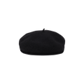 Marine Serre Embroidered French Beret 'Black'