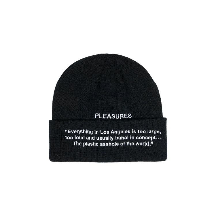Pleasures Plastic Beanie 'Black'