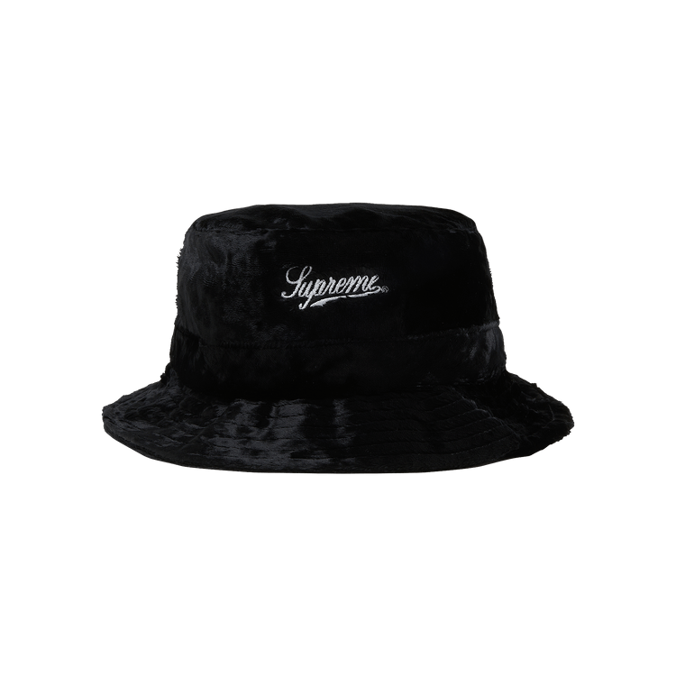 Supreme Crushed Velvet Crusher 'Black'