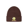 Supreme Sticky Note Beanie 'Brown'