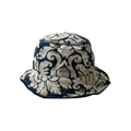 Kapital IDG Dense Jersey Damask Bucket Hat (Short Brim) 'Indigo'