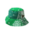 Kapital Bandana Patchwork Bucket Hat 'Green'