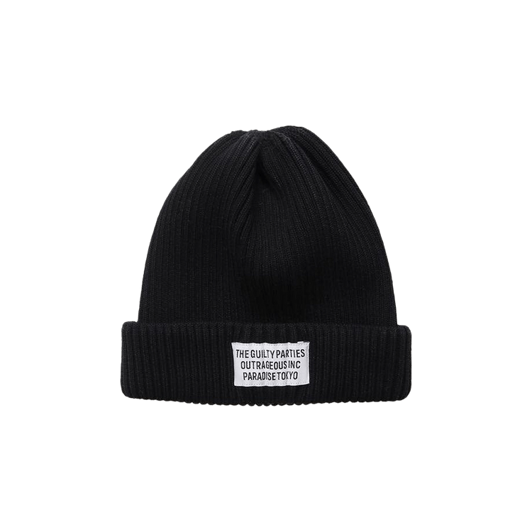 Wacko Maria Knit Watch Cap (Type 2) 'Black'