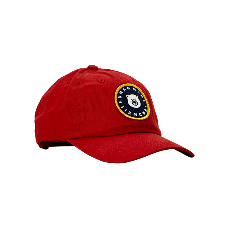 Human Made 6 Panel Twill Cap 'Burgundy'