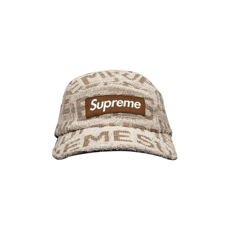 Supreme Terry Spellout Camp Cap 'Beige'