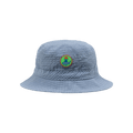 Brain Dead Seersucker Bucket Hat 'Light Blue'