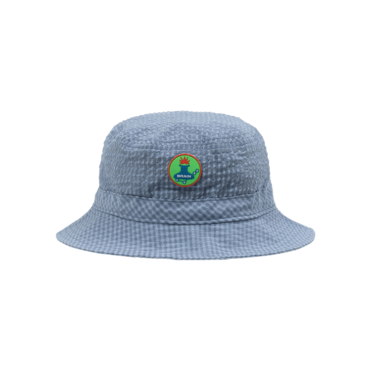 Brain Dead Seersucker Bucket Hat 'Light Blue'