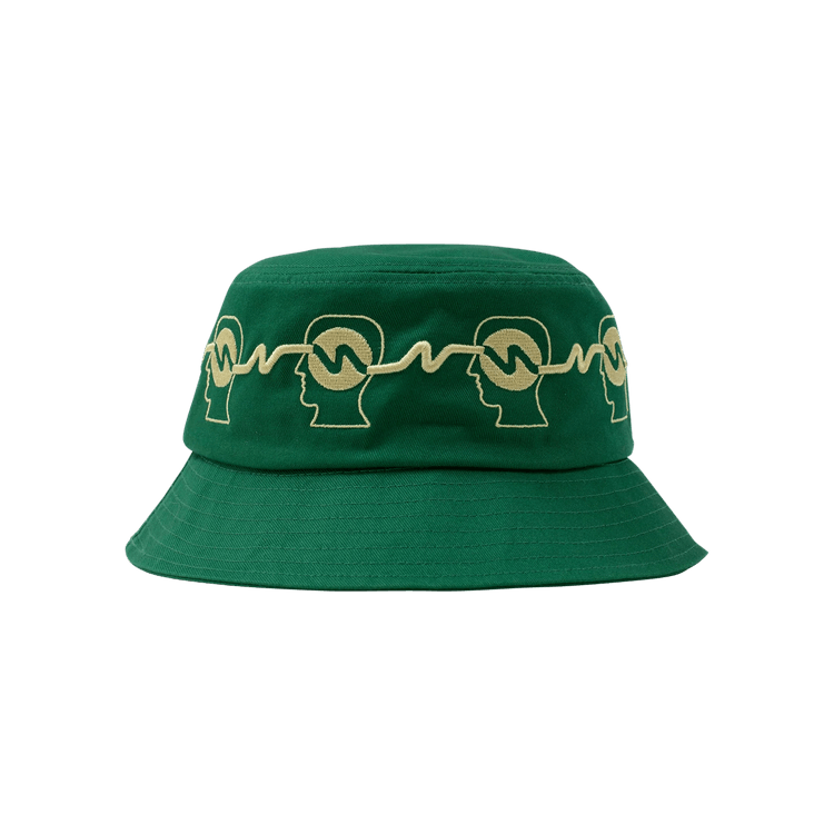 Brain Dead Running Head Bucket Hat 'Green'