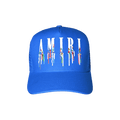 Amiri Paint Drip Core Logo Trucker 'Princess Blue'