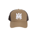 Amiri Logo Trucker Hat 'Ermine/White'