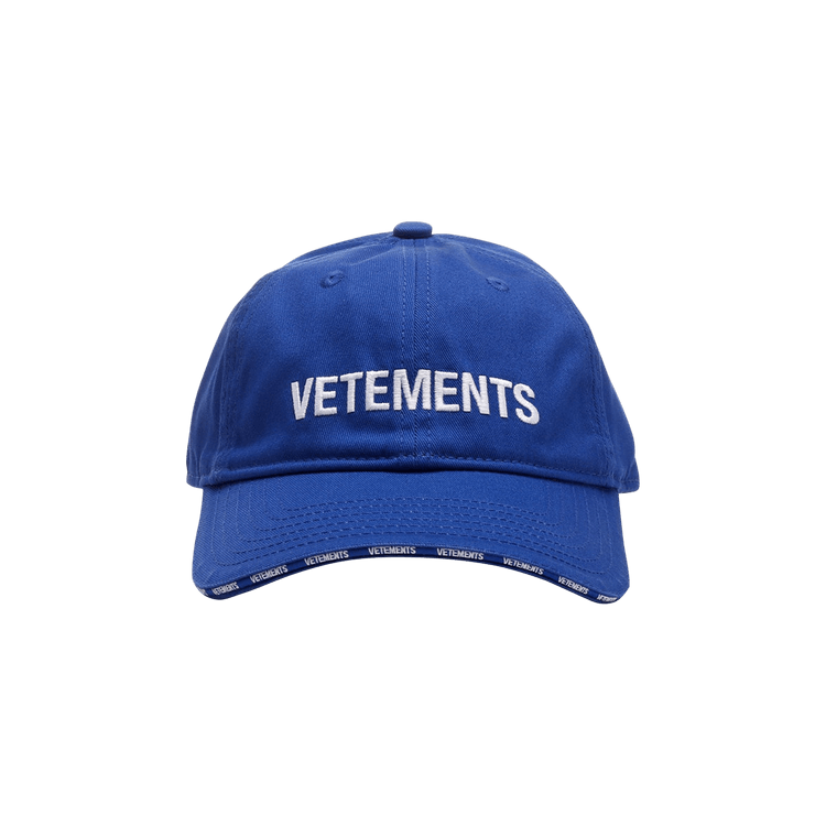 Vetements Iconic Logo Cap 'Royal Blue/White'
