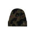 BAPE 1st Camo Knit Hat 'Green'