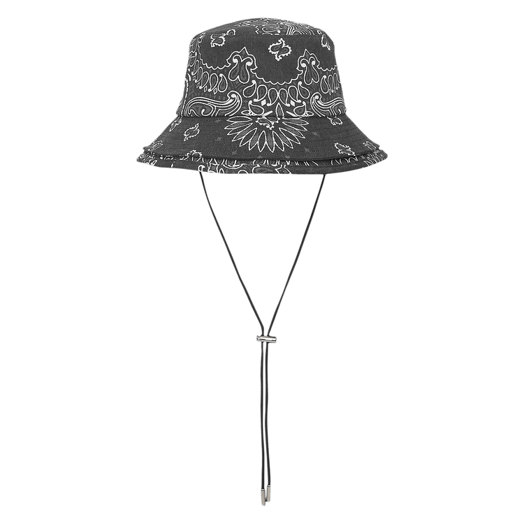 Sacai Double Brim Hat/Bandana 'Black'