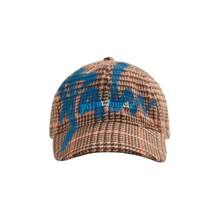 Palm Angels PXP Sprayed Cap 'Brown/Light Blue'