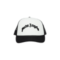 Palm Angels Curved Logo Mesh Cap 'Black'