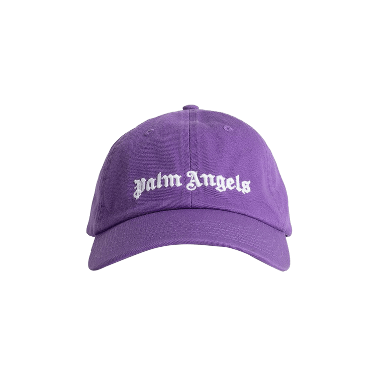 Palm Angels Classic Logo Cap 'Purple/White'