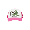 Palm Angels Broken Palm Trucker Hat 'Pink/Green'