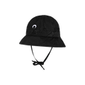 Marine Serre Embroidered Moire Bell Hat 'Black'