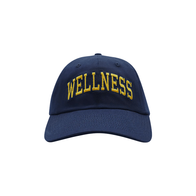 Sporty & Rich Wellness Ivy Hat 'Navy/Gold'
