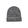 Gucci Diaglux Intarsia Logo Beanie 'Black/Ivory'