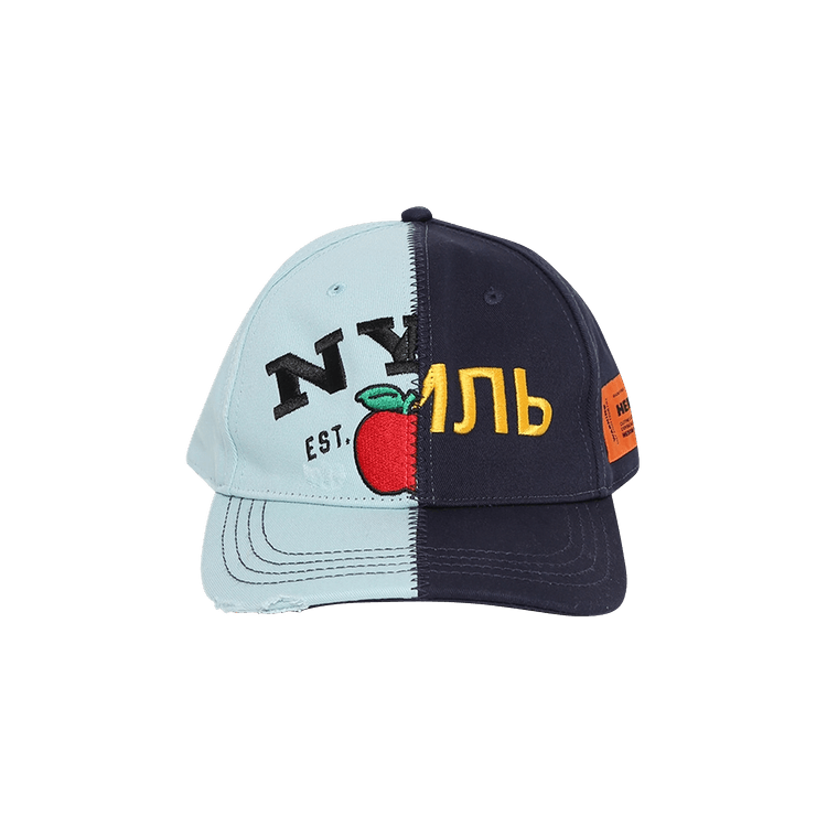 Heron Preston HP Tourist Split Hat 'Baby Blue/Black'