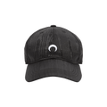 Marine Serre Recycled Embroidered Moire Cap 'Black'